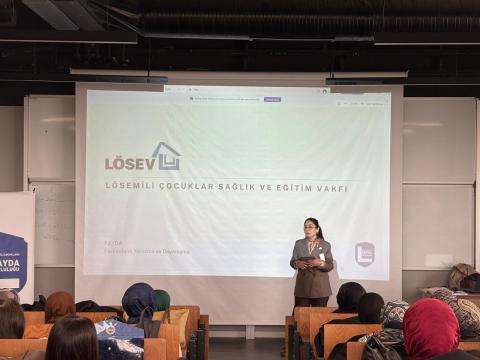 "LÖSEV Tanıtımı, Kanser Farkındalığı" Konulu Seminer